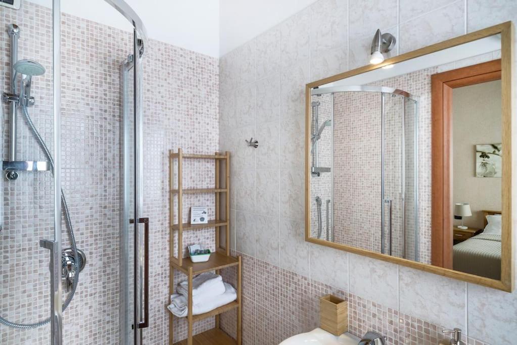 A bathroom at Agriturismo Ai Carpini