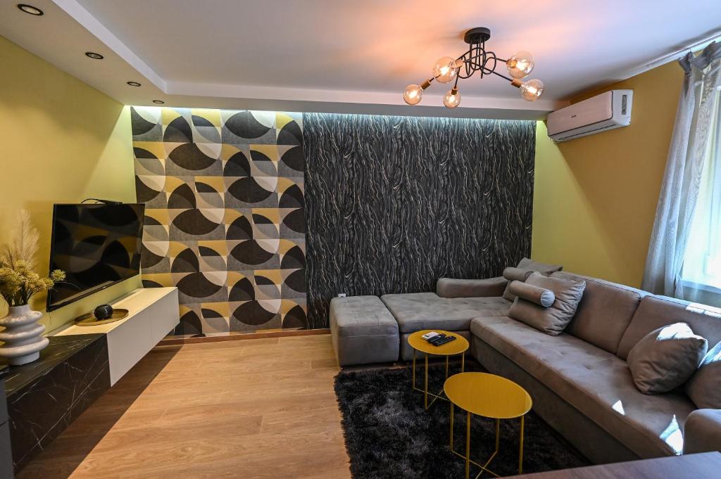 Posezení v ubytování BANE APARTMANI 7