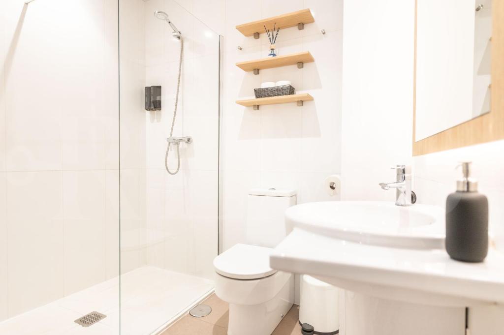 Kúpeľňa v ubytovaní Elegant studio in the heart of Malaga by REMS