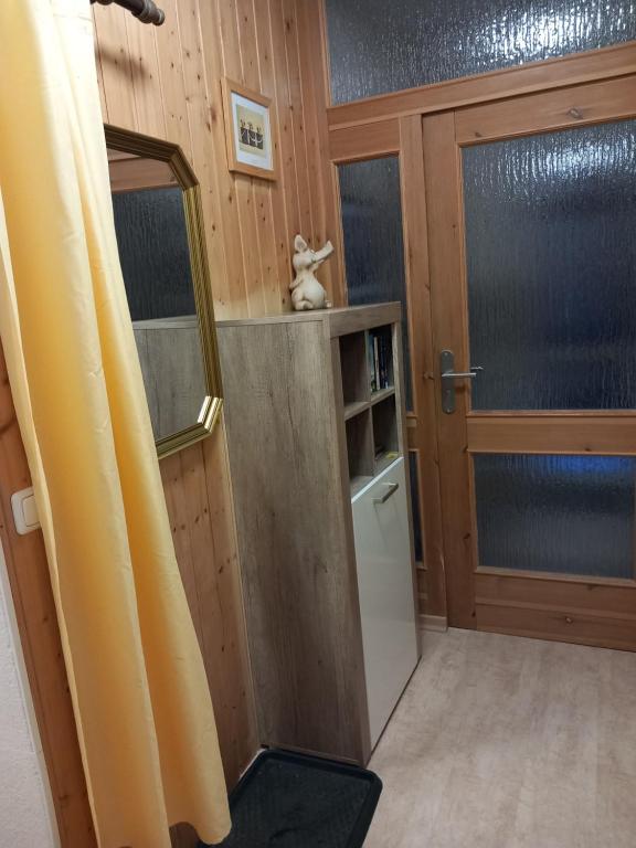 Kuchyň nebo kuchyňský kout v ubytování Ferienwohnung Rathke