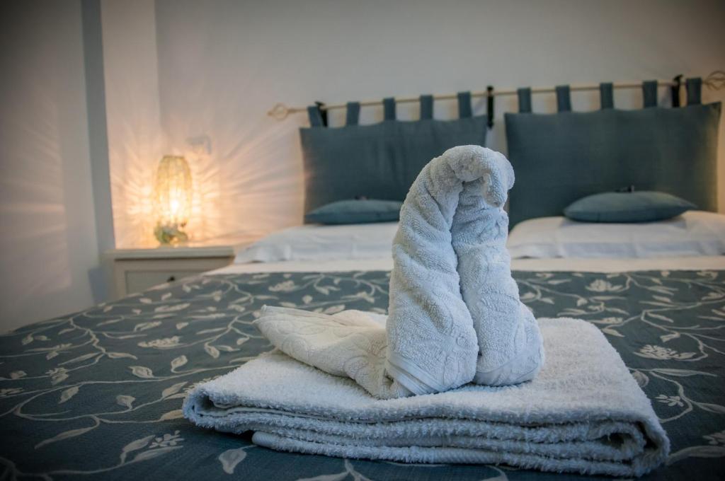 Posteľ alebo postele v izbe v ubytovaní Bed & Breakfast ALLA LOGGETTA