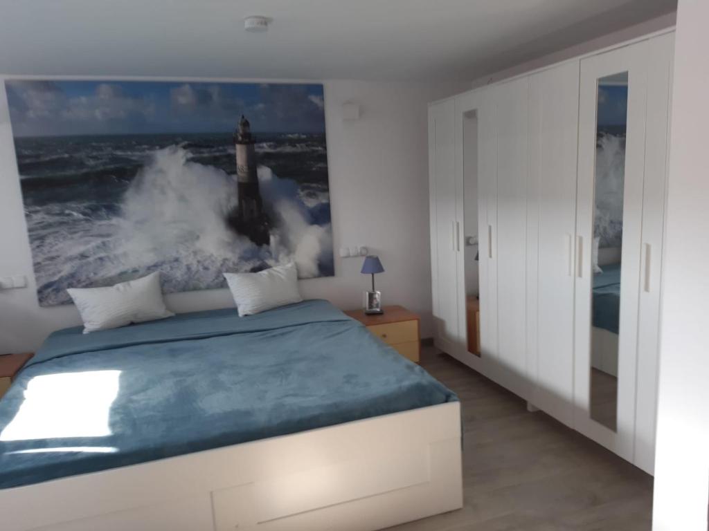 Posteľ alebo postele v izbe v ubytovaní Apartament Lidia