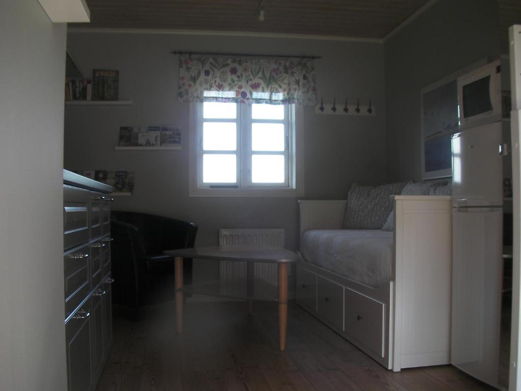 Kuchyň nebo kuchyňský kout v ubytování Åsa Gästis