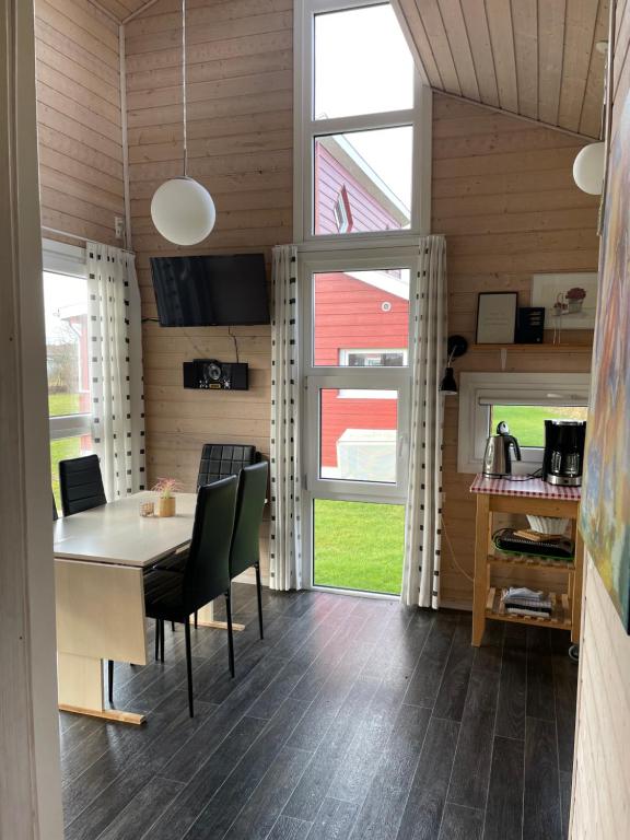 Köök või kööginurk majutusasutuses Vorbasse camping