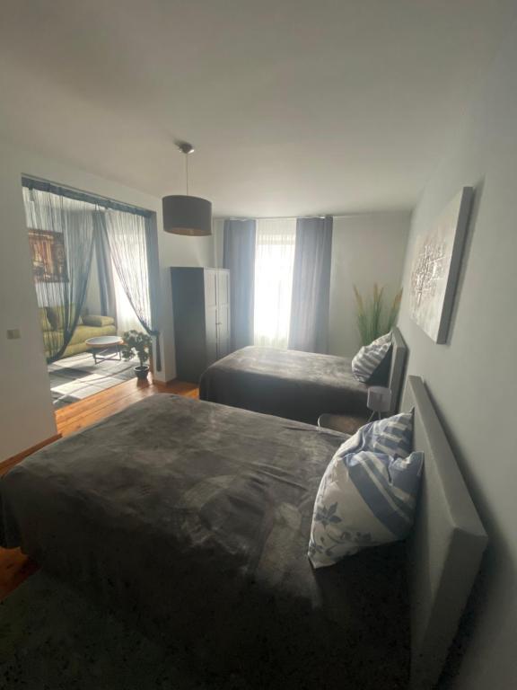 Postel nebo postele na pokoji v ubytování B&B bei Pepe Nero