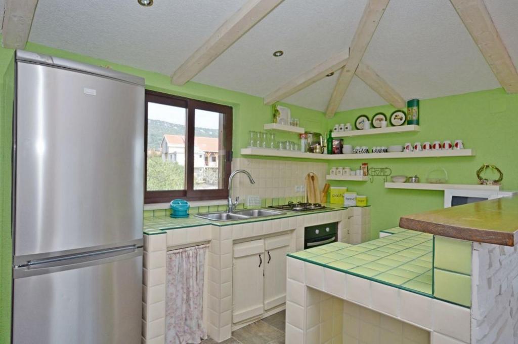 Kuchyň nebo kuchyňský kout v ubytování House Josko