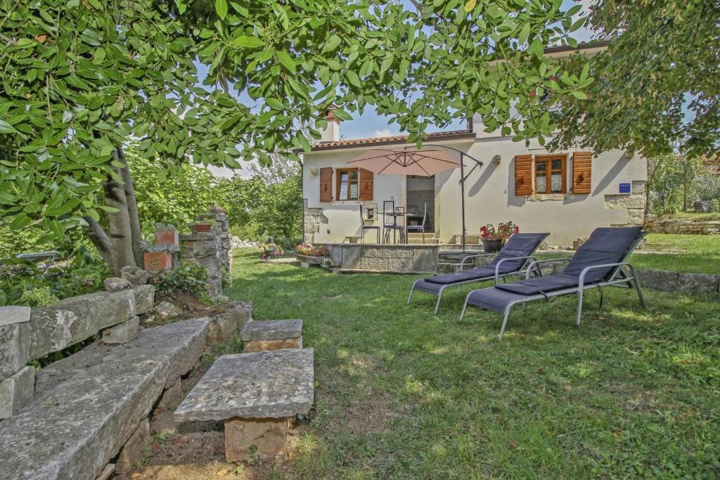 Zahrada ubytování Jakov in Županići (Haus für 2-4 Personen)