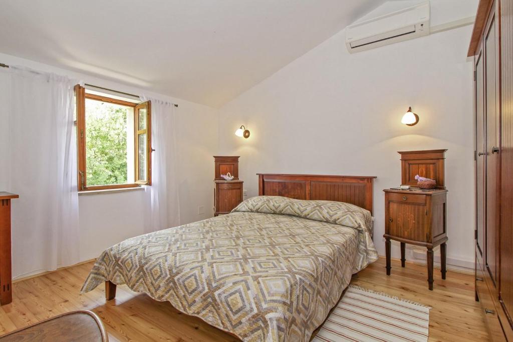 Postel nebo postele na pokoji v ubytování Jakov in Županići (Haus für 2-4 Personen)