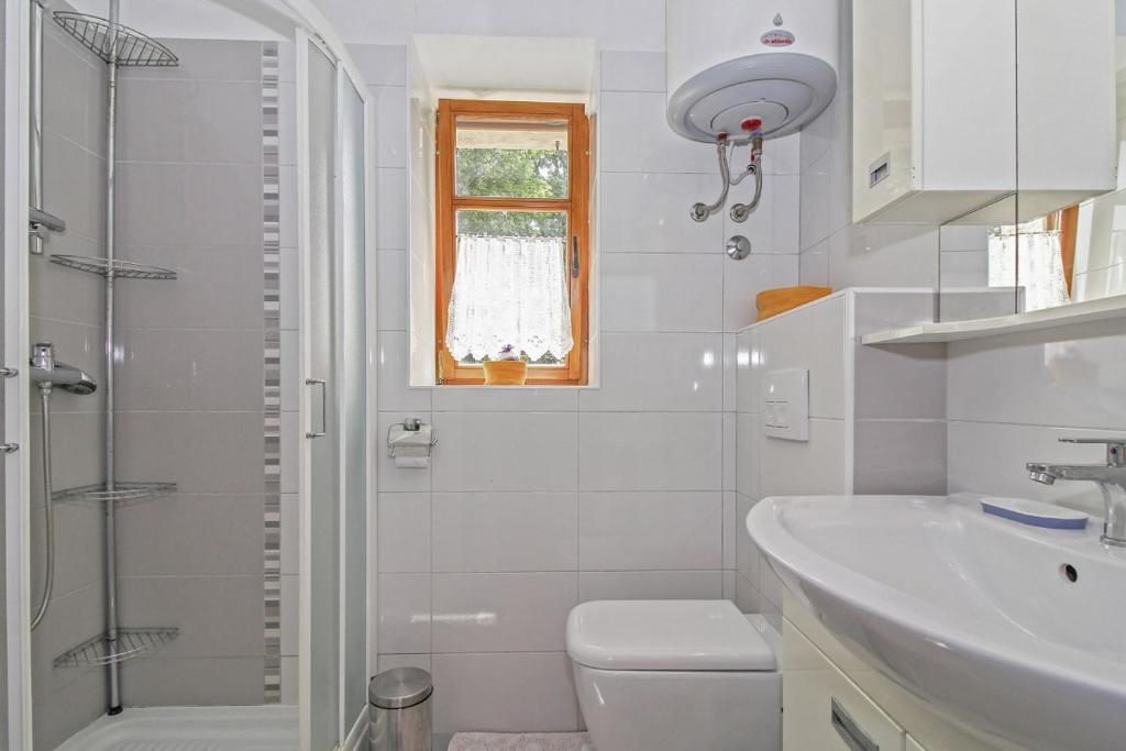 Koupelna v ubytování Jakov in Županići (Haus für 2-4 Personen)