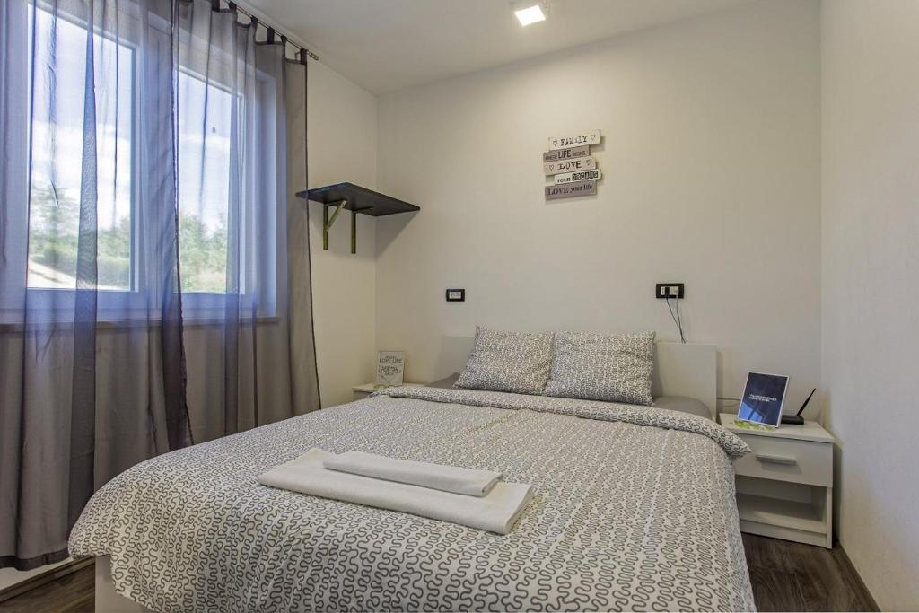Posteľ alebo postele v izbe v ubytovaní Villa Mate in Kuhari - Haus für 8 Personen