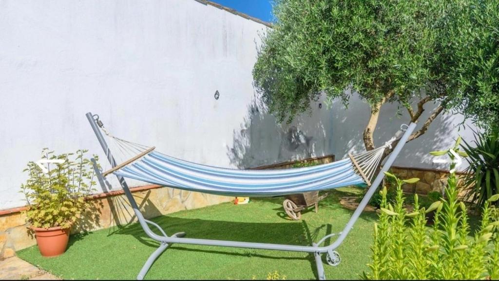 Vonkajšia záhrada v ubytovaní Casa Rural VILLAMADA