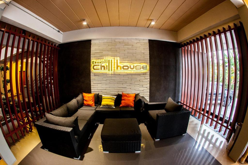 Posezení v ubytování Euanjitt Chill House