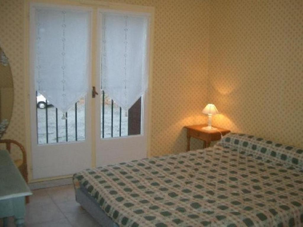 Posteľ alebo postele v izbe v ubytovaní Charmant F2 avec Garage et Terrasse, 3 couchages, proche cures et centre-ville, Amélie-les-Bains - FR-1-703-12