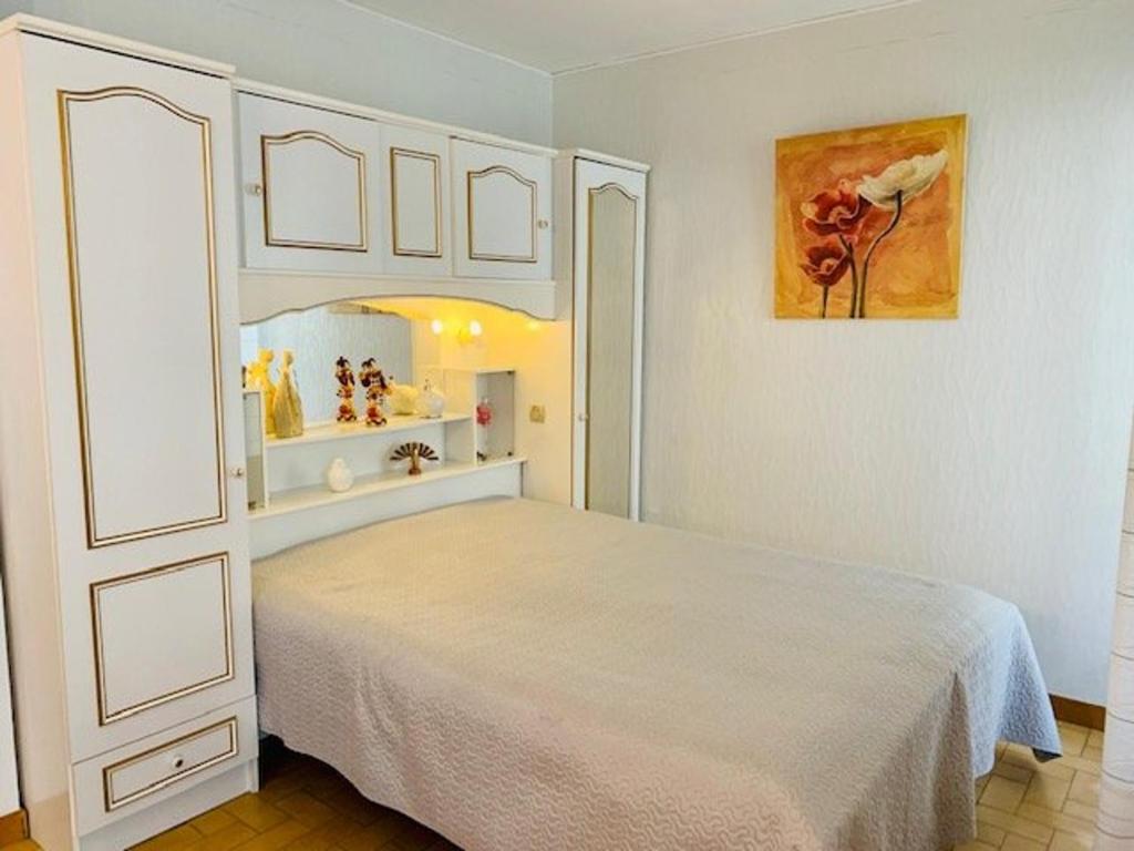 Posteľ alebo postele v izbe v ubytovaní Studio cosy avec terrasse - 2 pers - Amélie-les-Bains - FR-1-703-58