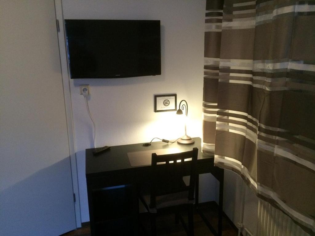 TV a/nebo společenská místnost v ubytování Hotel Engel