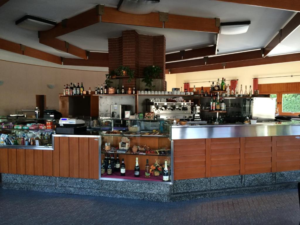 Lounge nebo bar v ubytování Hotel Aurora