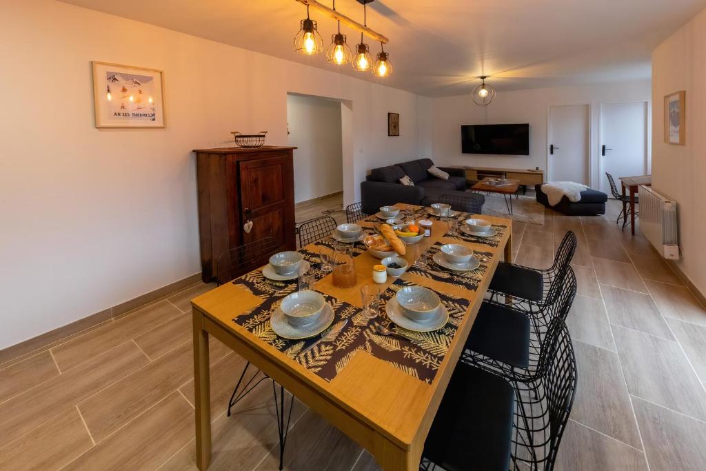 Posedenie v ubytovaní Les appartements de Clélia