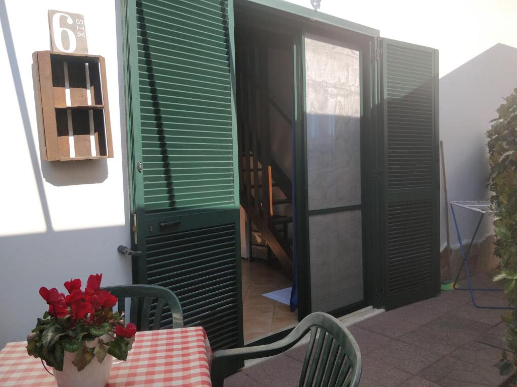 Patio alebo iná vonkajšia časť ubytovania Agriturismo Fratelli Mizzon