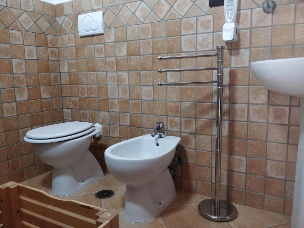 Kúpeľňa v ubytovaní Agriturismo Fratelli Mizzon