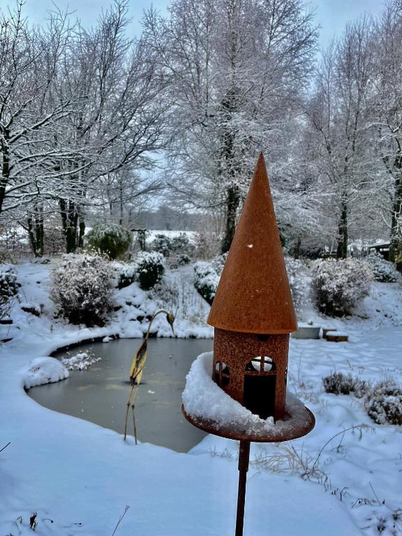 "Un matin au jardin" v zimě