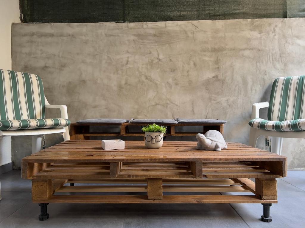 Posezení v ubytování Seaside Casa