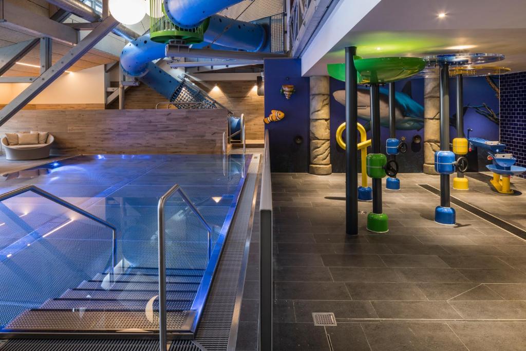 Fitness centrum a/nebo fitness zařízení v ubytování Falkensteiner Club Funimation Katschberg