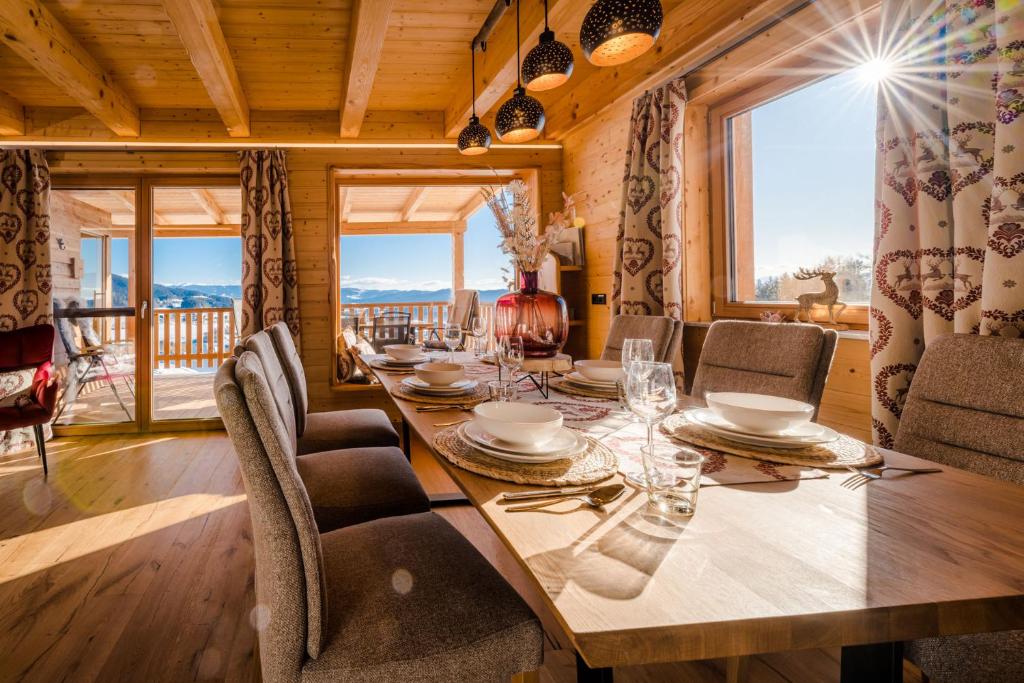 Paesaggio naturale nelle vicinanze dello chalet