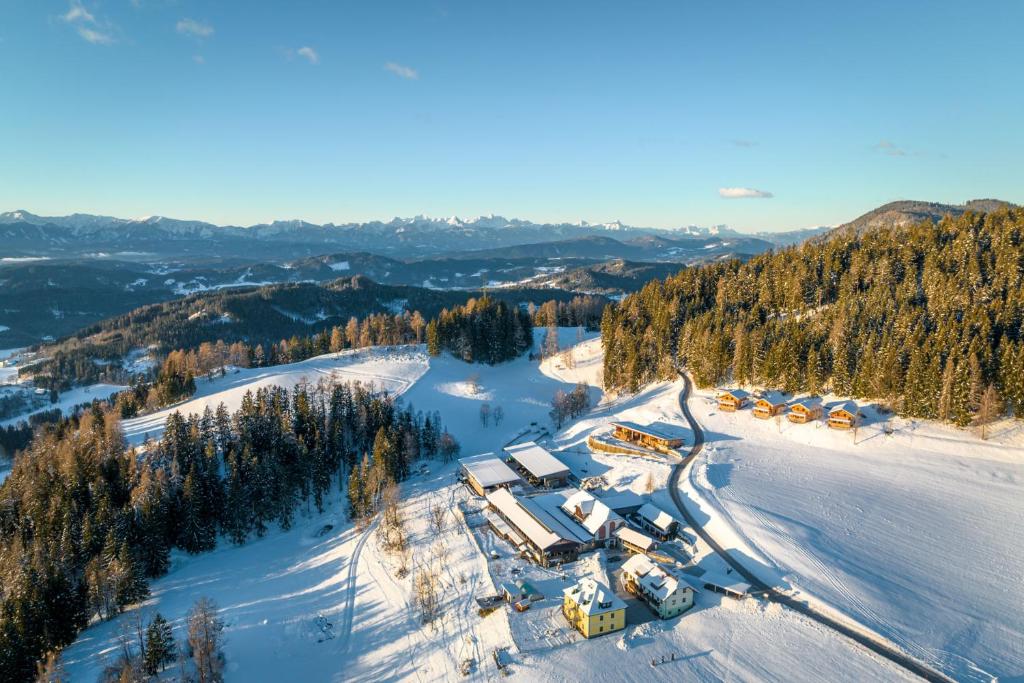 Paesaggio naturale nelle vicinanze dello chalet