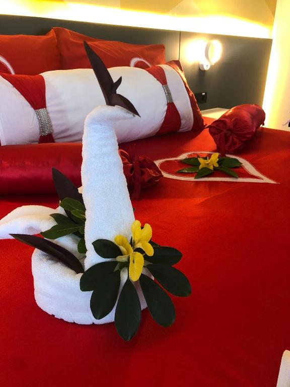 Postel nebo postele na pokoji v ubytování Bosphorus Sorgun Hotel Ultra All Inclusive