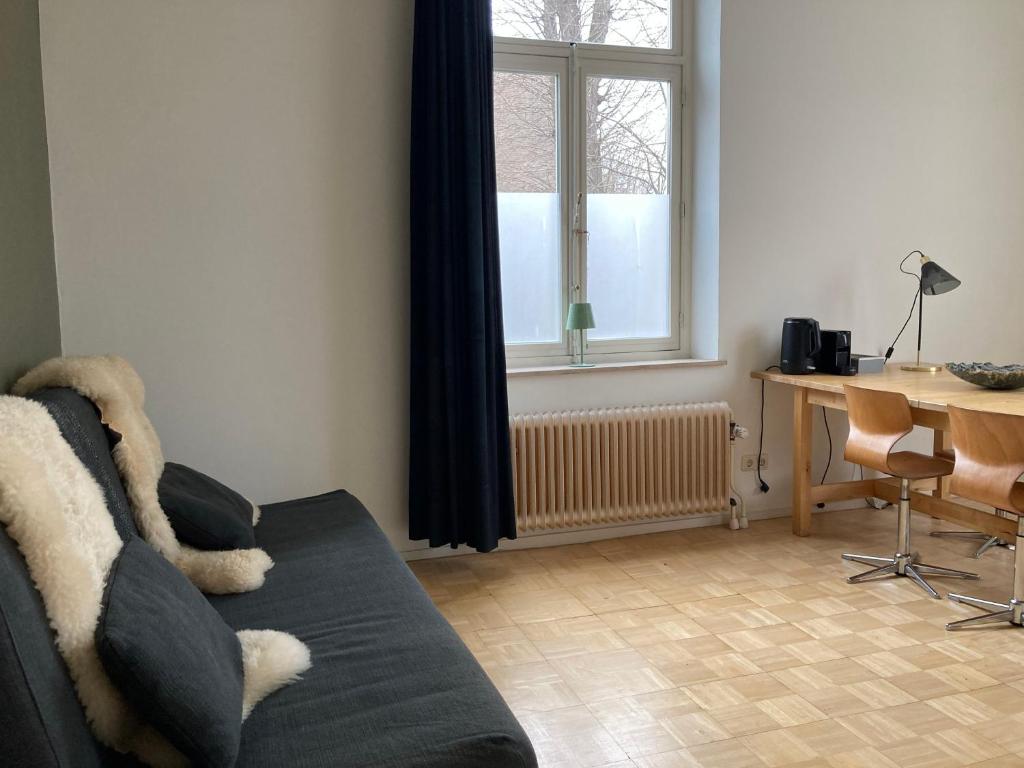 Een zitgedeelte bij B&B De Juliaantjes