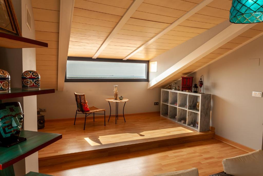 Posezení v ubytování CHALET CON PISCINA PRIVADA EN MAZAGÓN