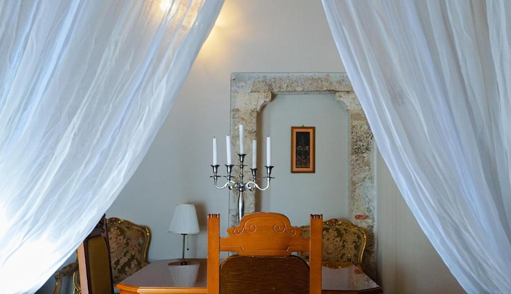 Posezení v ubytování ABBAZIA SS. QUIRICO E GIULITTA