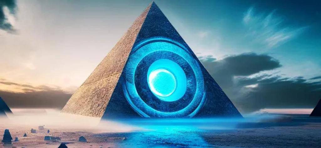 Apartamento Plasencia Illuminati في بلاسينثيا: صورة عن هرم الجيزة الكبير