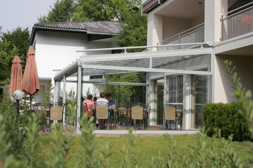 Zahrada ubytování Wohlfühlpension Kristan