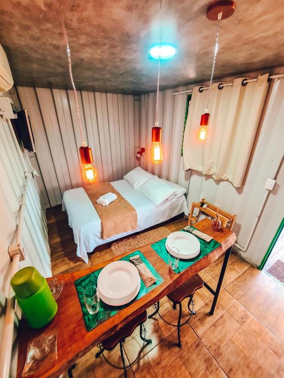 Pousada Cipó Container Chalés Privativos com lareira - Centro da cidade - Chalet