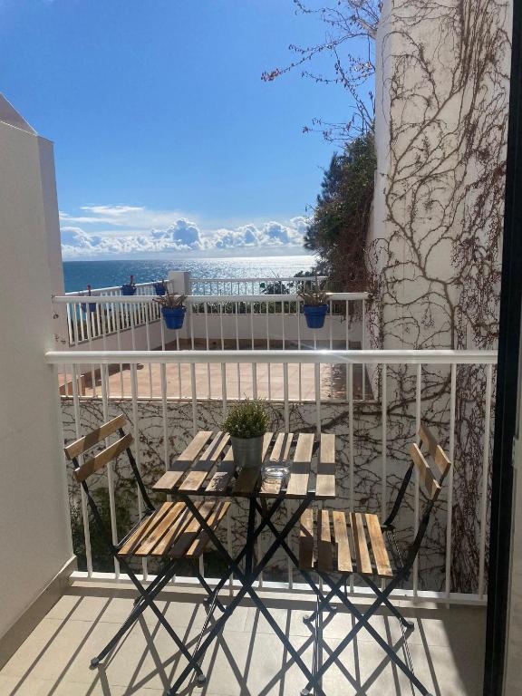 Balkón nebo terasa v ubytování Hostal Tres Soles
