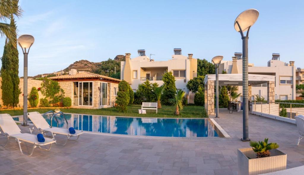 Bazén v ubytovaní Creta Vivere Villas alebo v jeho blízkosti