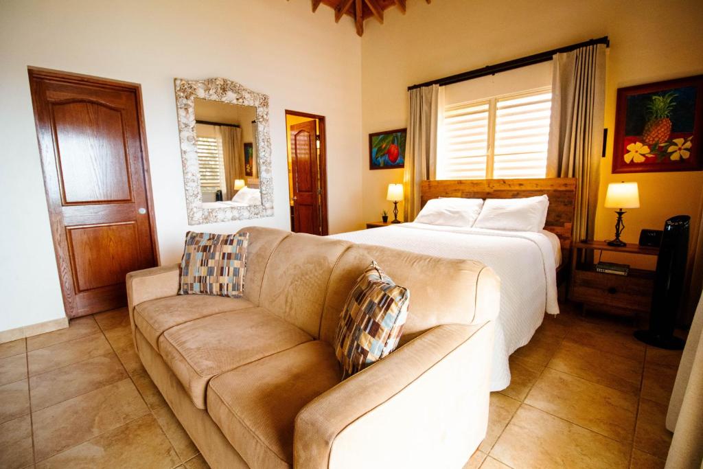 Cama o camas de una habitación en Aleli Cottages