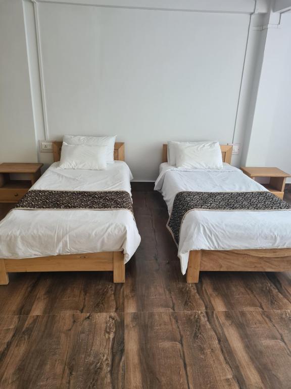 Postel nebo postele na pokoji v ubytování Bedz
