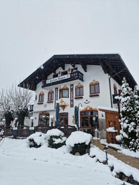 Hotel Bavaria v zimě