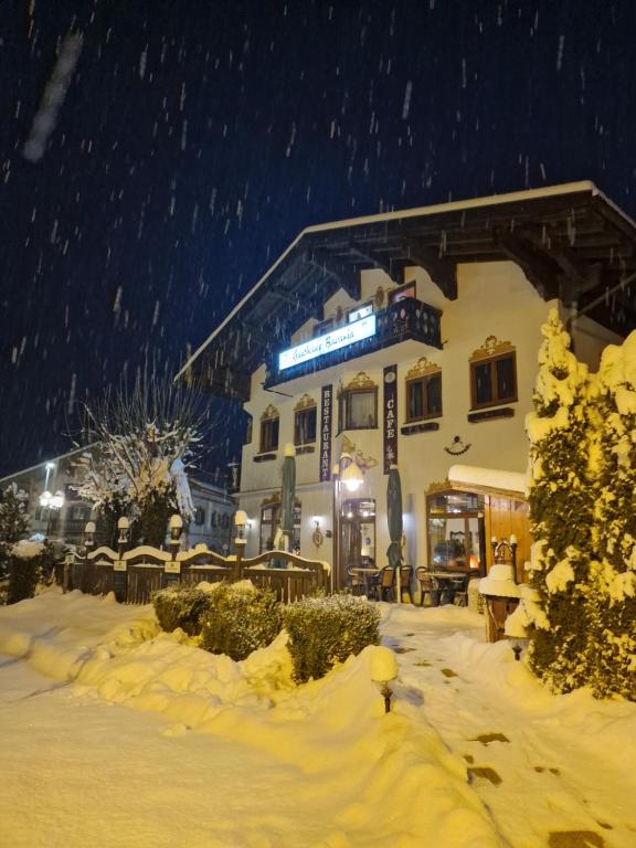 Hotel Bavaria v zimě