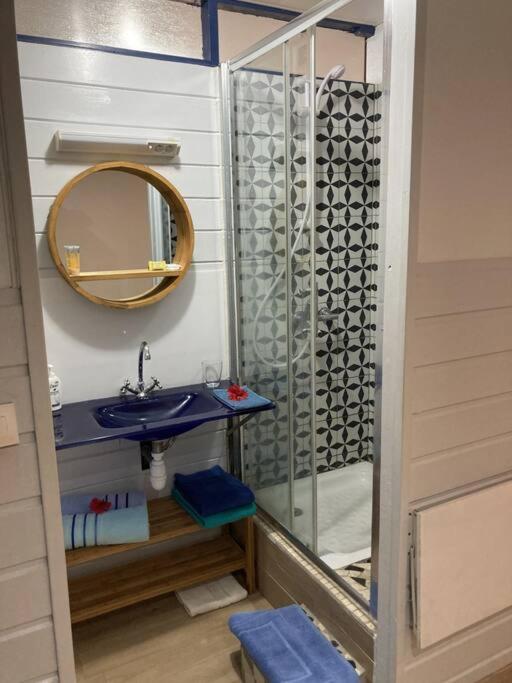 Koupelna v ubytování Agréable logement, bien situé