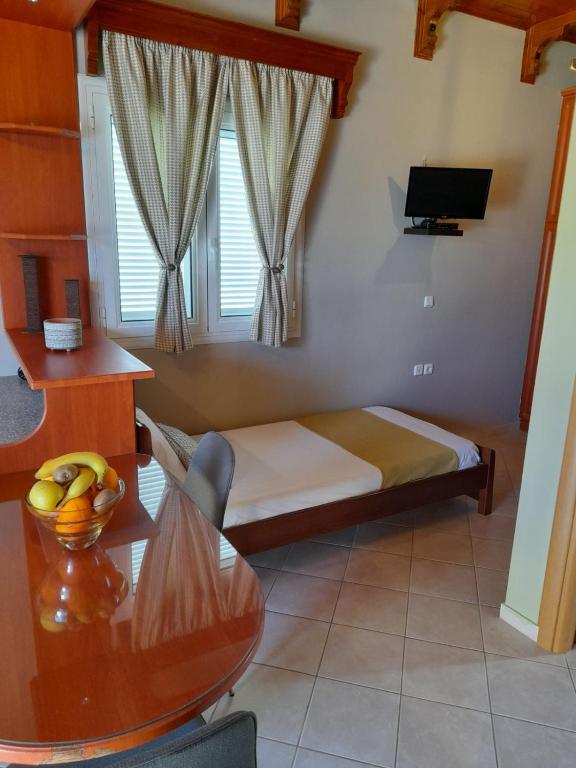 TV a/nebo společenská místnost v ubytování Katerina house
