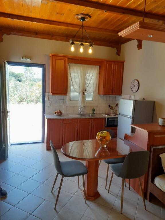 Kuchyň nebo kuchyňský kout v ubytování Katerina house