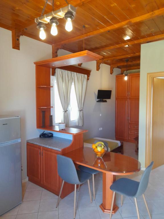 Kuchyň nebo kuchyňský kout v ubytování Katerina house