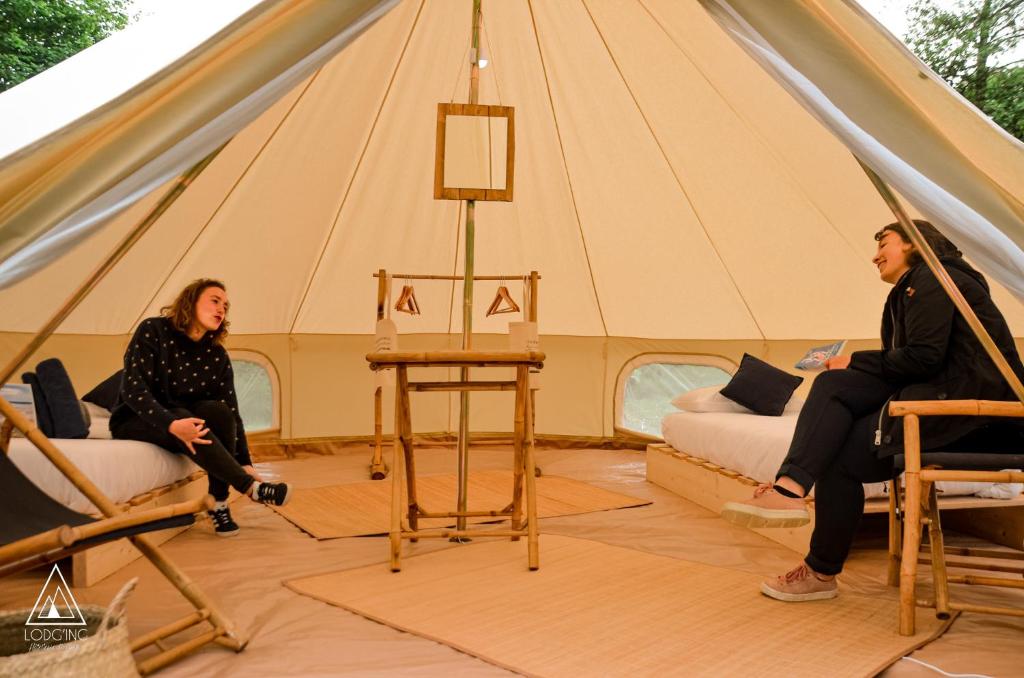 Hosté ubytování Lodg'ing Nature Camp Châteaux de la Loire