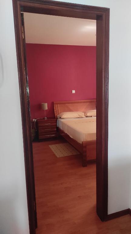 Postel nebo postele na pokoji v ubytování Rose`s place