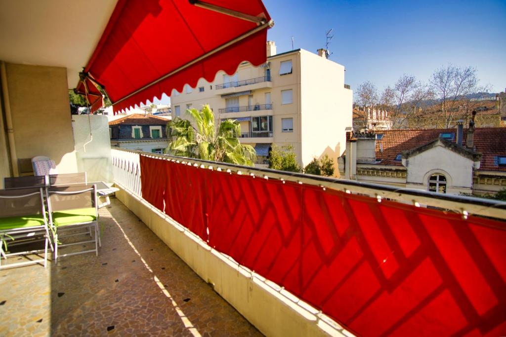 Balkón alebo terasa v ubytovaní Ref JUAS - Palmes d'Or Properties