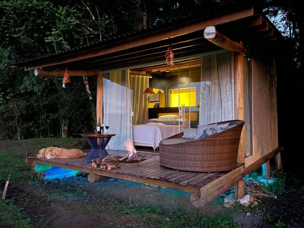 Κήπος έξω από το Hotel e Motel Colombo