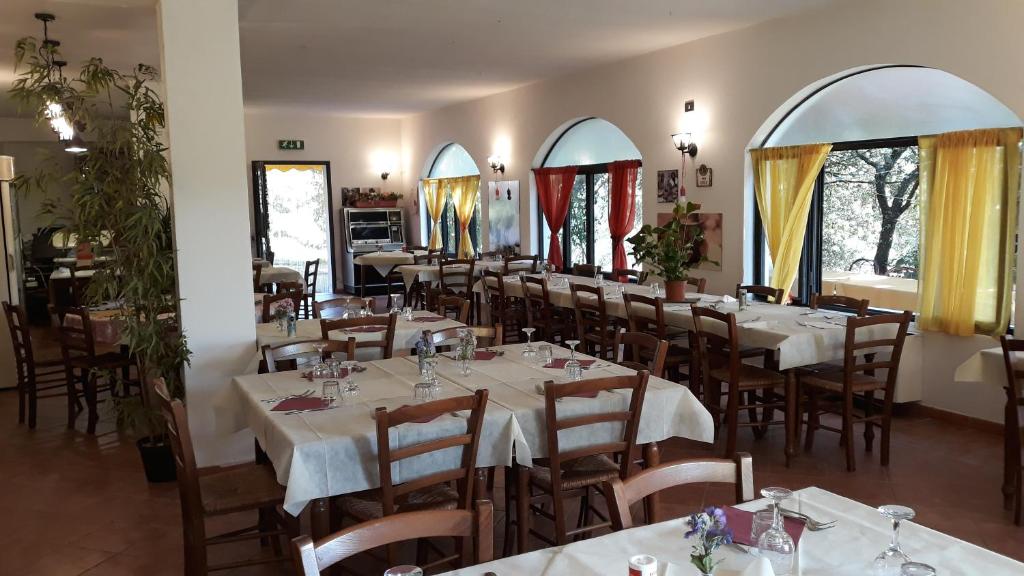 Restaurace v ubytování Casa Chiocconi